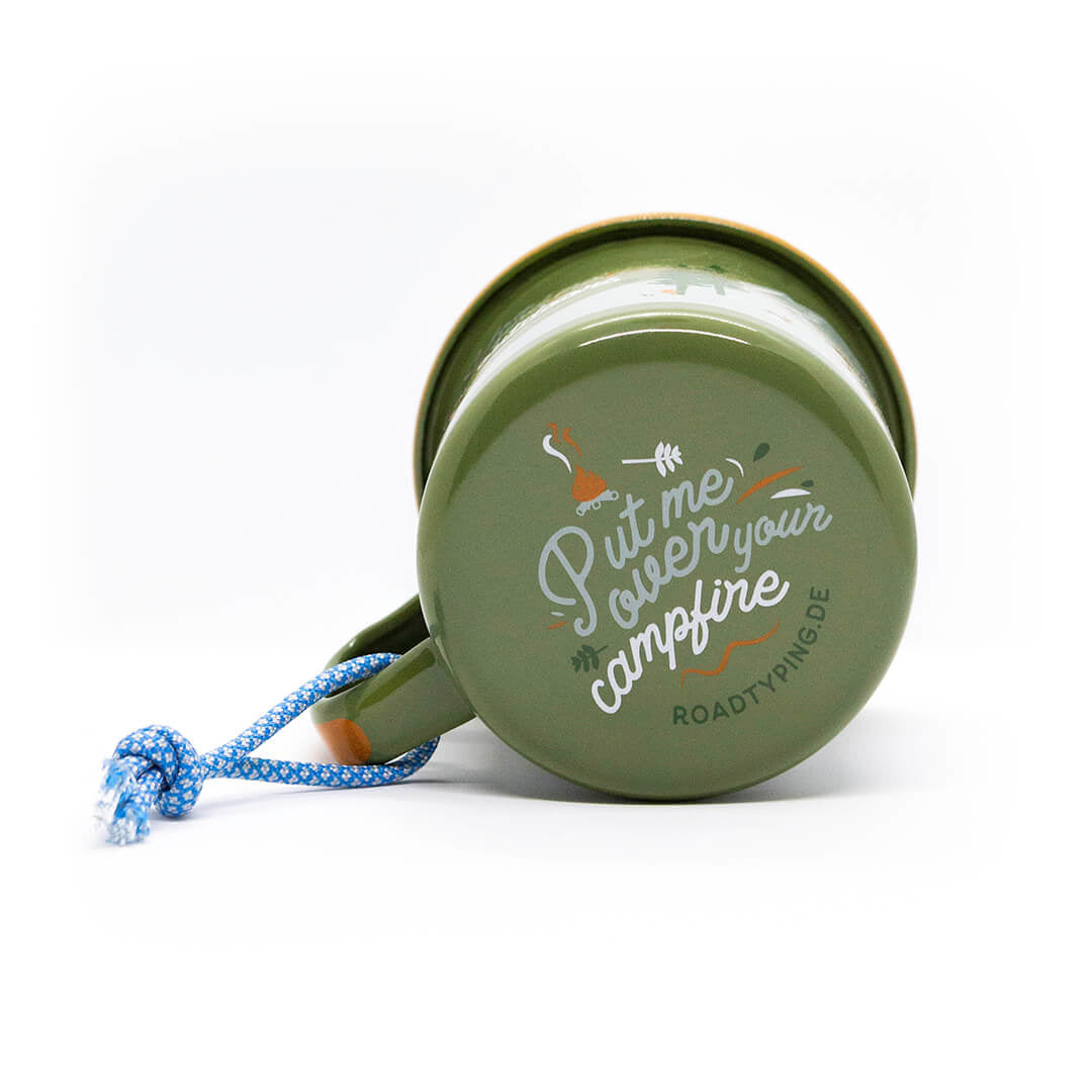 Emaille Tasse Outdoor